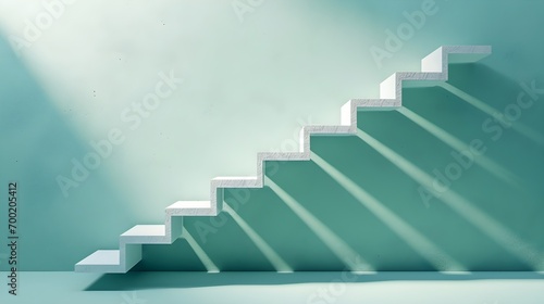Stufen ins Unbekannte: Das Geheimnis abstrakter Treppen