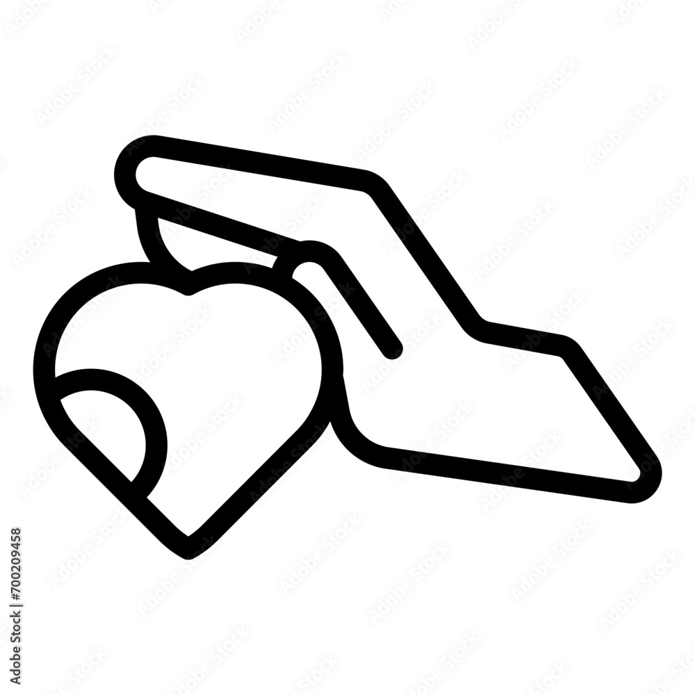 valentine line icon valentine line icon