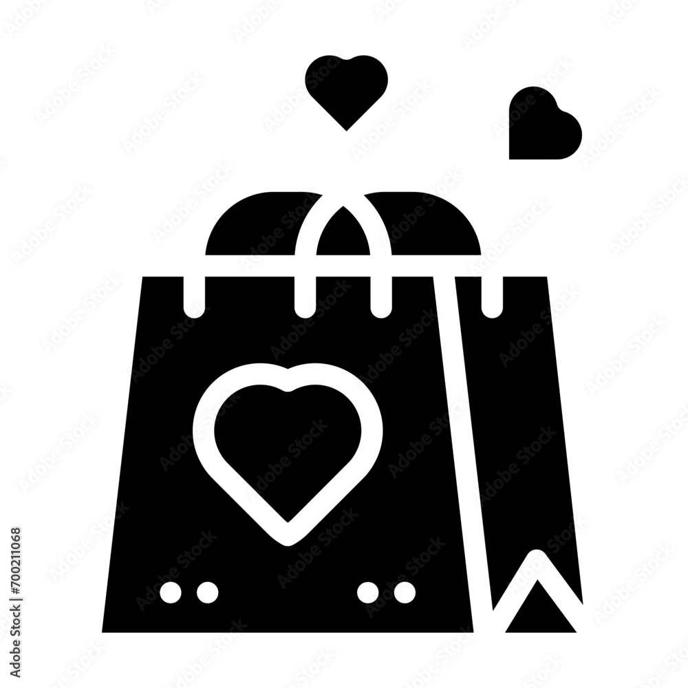 valentine glyph icon valentine glyph icon