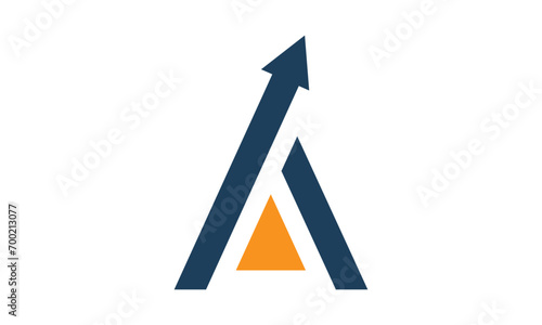 Letter A Financial Style