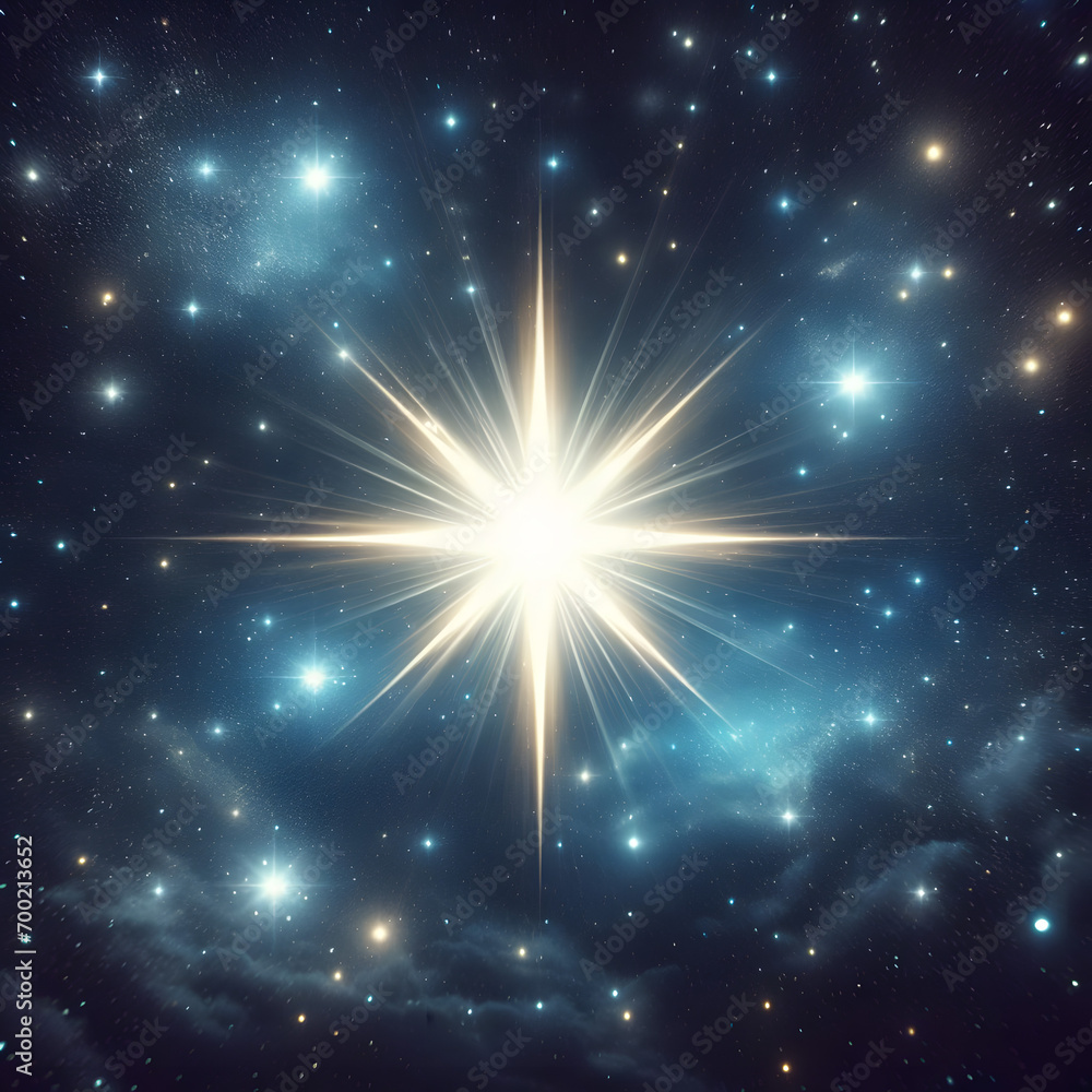 Fototapeta premium background with star