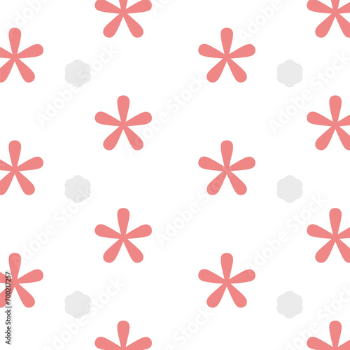 Christmas and New Year vector seamless pattern with with hemotrichic figures and stars. Design for wrapping paper, sites, banners and backgrounds.