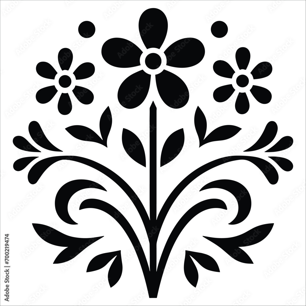 Beautiful floral pattern Beautiful floral pattern