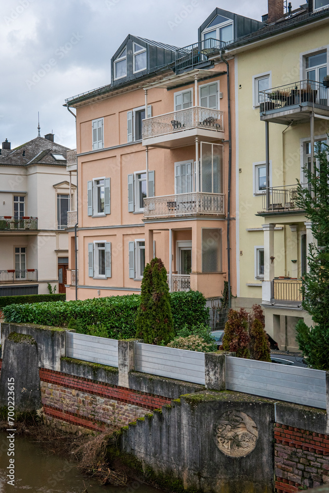 Fototapeta premium houses in the town