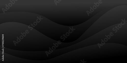 Abstract black and gray wave modern soft luxury texture with smooth and clean vector subtle background illustration.