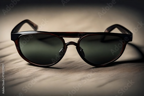 sunglasses on a white background © Iqra