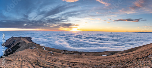 Tramonto sul Monte Blado