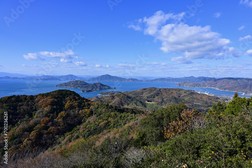 亀老山展望公園からの瀬戸内海の眺望／愛媛県今治市