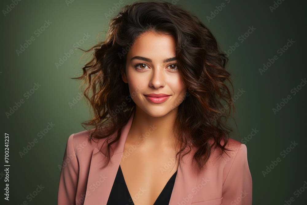 Portrait of a Professional: Smiling Businesswoman Portrait of a Professional: Smiling Businesswoman