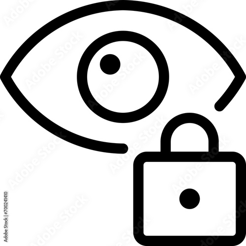 Image of Iris Eye Locked Icon