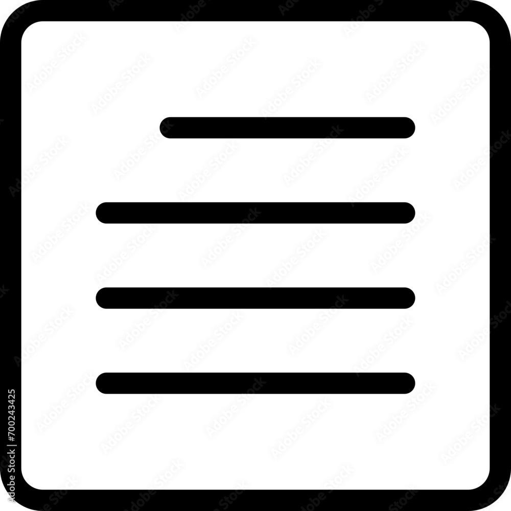 Text icon in outline style. Simple article symbol vector illustration — pixel-perfect icon. Text icon in outline style. Simple article symbol vector illustration — pixel-perfect icon.
