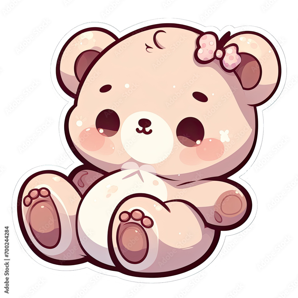 Generative AI Cute Little Bear Sticker, cute little baby bear sticker, cool little bear stickers, Little baby brown bear Sticker, adorable little bear stickers, adorable baby brown bear stickers Generative AI Cute Little Bear Sticker, cute little baby bear sticker, cool little bear stickers, Little baby brown bear Sticker, adorable little bear stickers, adorable baby brown bear stickers