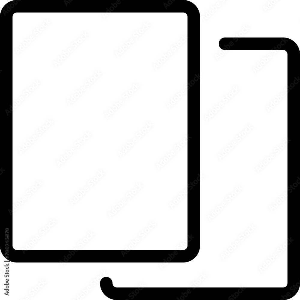 Copy symbol icon in outline style. Simple documents vector illustration — pixel-perfect icon. Copy symbol icon in outline style. Simple documents vector illustration — pixel-perfect icon.