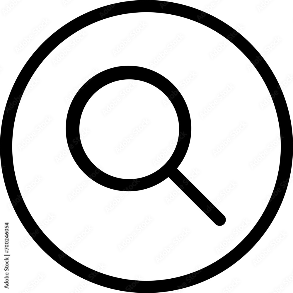 Icon of magnifying glass