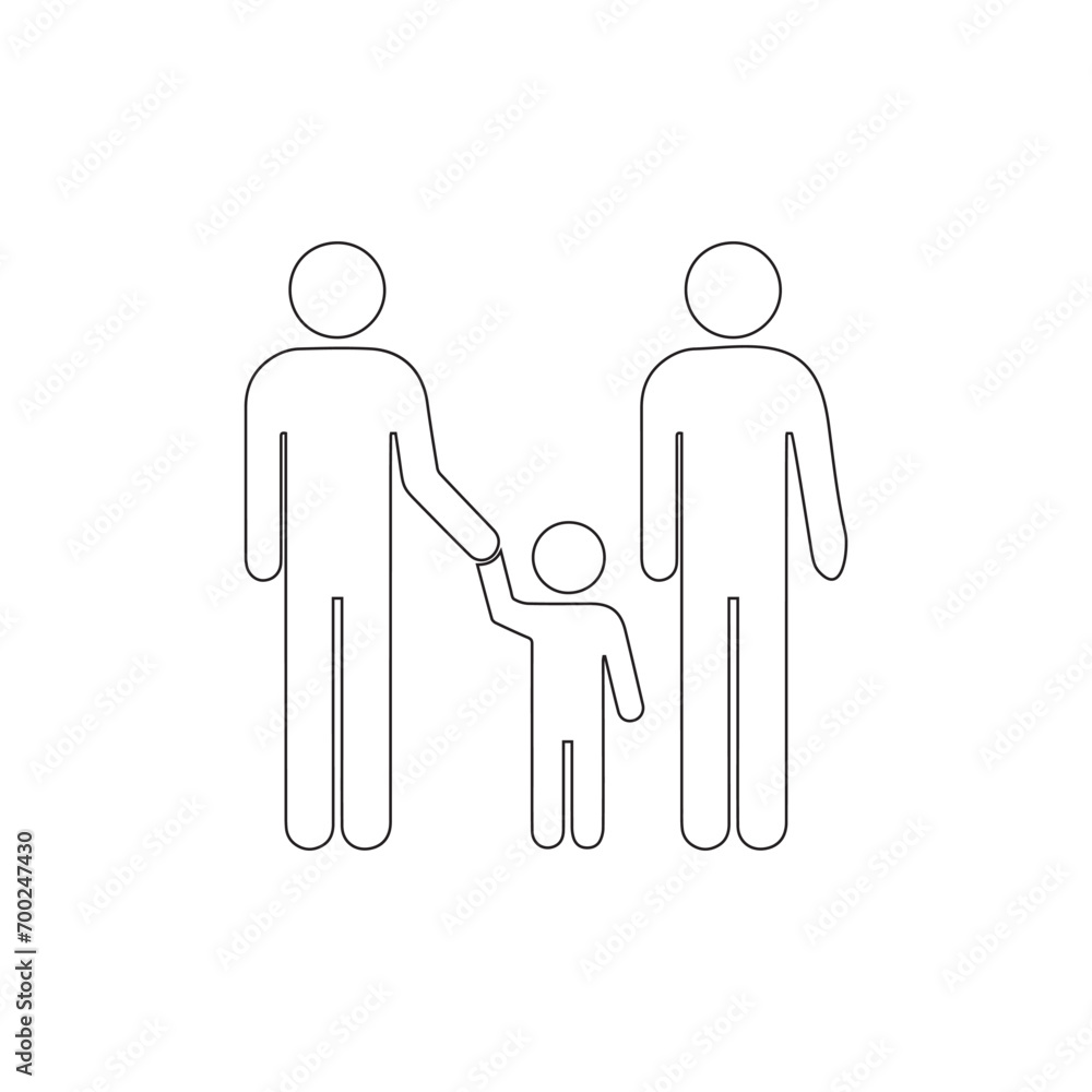 Icon set of people figures. Health condition symbols and gender indicators for bathrooms. adults, the elderly, the crippled, and families with kids. Pictograms for navigation or medicine. Icon set of people figures. Health condition symbols and gender indicators for bathrooms. adults, the elderly, the crippled, and families with kids. Pictograms for navigation or medicine.
