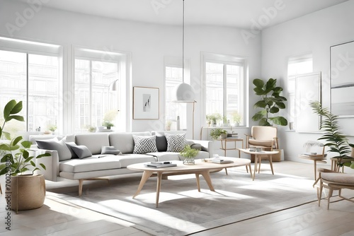 serene bright living space where simplicity and functionality converge in perfect harmony.