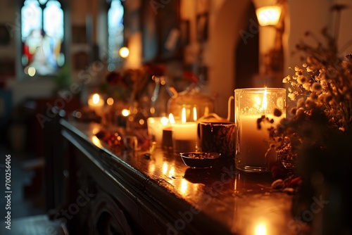 Candlelit Prayers: A Sacred Tradition in Church