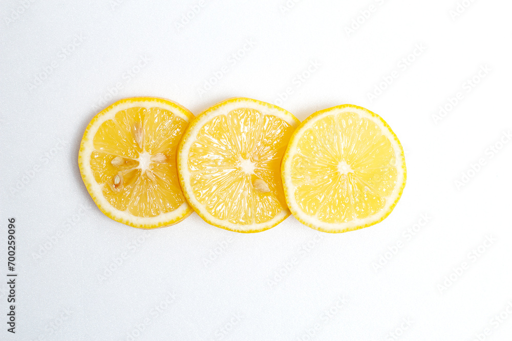 Lemon on a white background, citrus Lemon on a white background, citrus