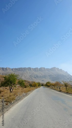 the road to the mountains photo