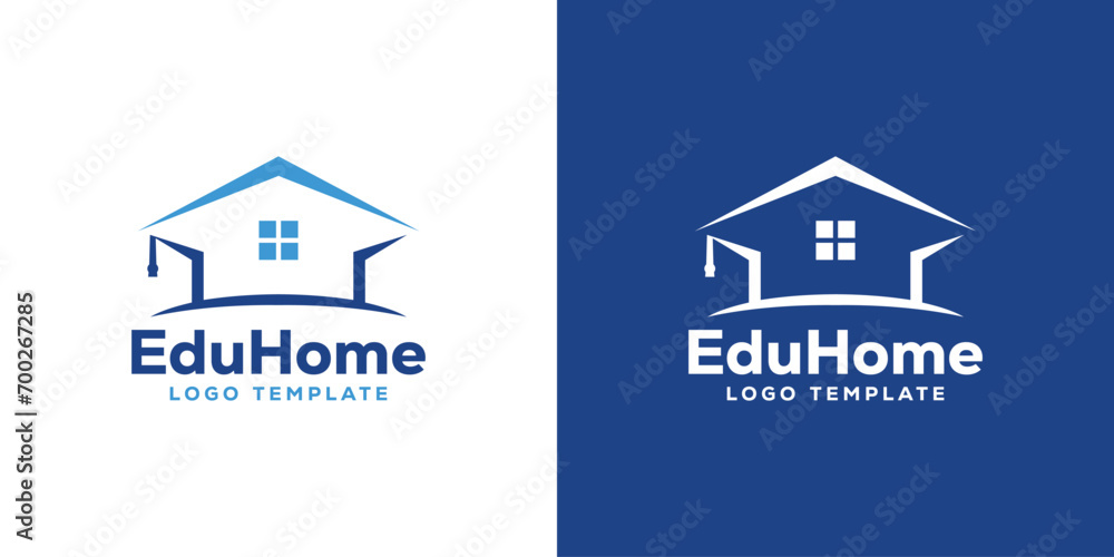 College, Graduate Cap, Campus, Education Logo Designs. Home Architecture Study with Minimalist Style Logo Designs Vector Illustration. College, Graduate Cap, Campus, Education Logo Designs. Home Architecture Study with Minimalist Style Logo Designs Vector Illustration.