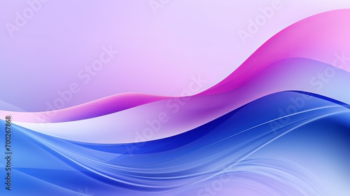 abstract purple and blie wave photo