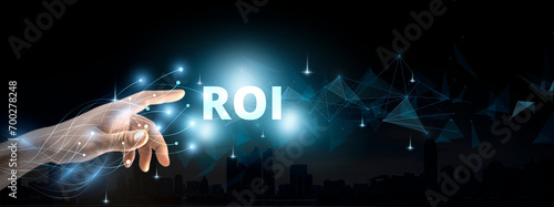 ROI. Unraveling the Return on Investment in the Internet Business Technology Concept.