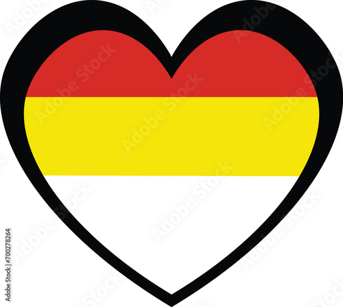 Bolivia Heart Icon