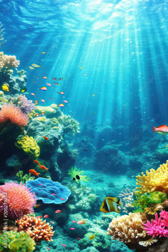 Obraz premium Underwater