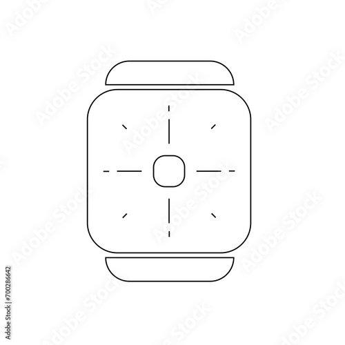 Box Outline And Vector 