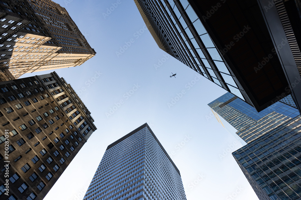 Variety of Office Buildings and Skyscrapers in Midtown Manhattan of New York City Variety of Office Buildings and Skyscrapers in Midtown Manhattan of New York City