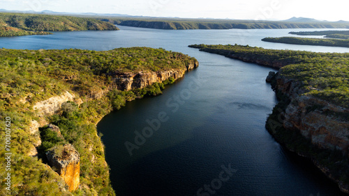 Cânions Dourados - Olho d'Água do Casado - AL - Foto de Drone