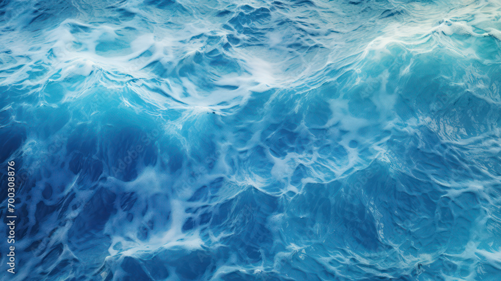 Serene Ocean Waves Background