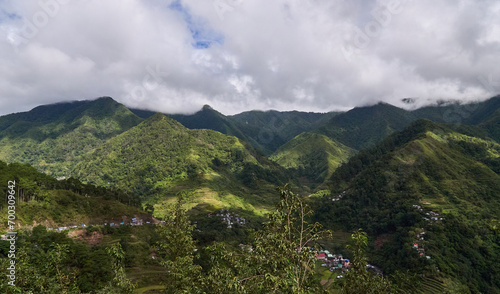 Terrazas de arroz en Cambulo,Filipinas