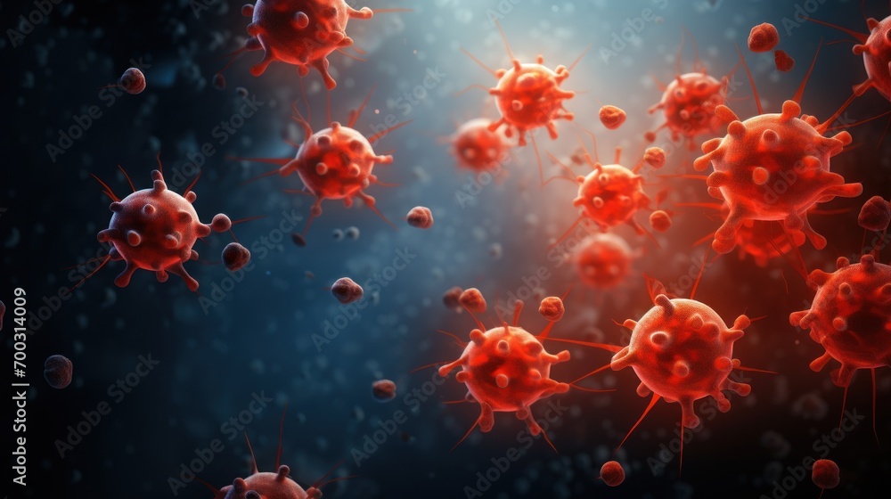an image of a group of red and yellow corona coronas on a dark background with water droplets and bubbles. an image of a group of red and yellow corona coronas on a dark background with water droplets and bubbles.
