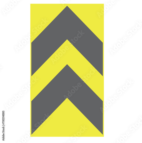 dangerous bend direction sign, traffic sign, vector icon