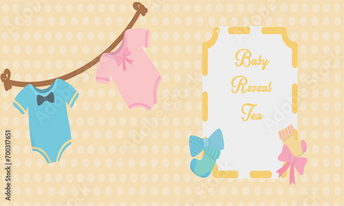 revelation tea card for party