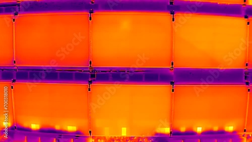 Hot Spot - PV Anlagen Überprüfung mit Drohne und Wärmebildkamera
 photo