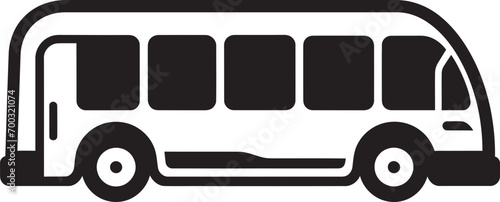 Classic Commute Black Vector Logo Timeless Travel Black Vector Symbol