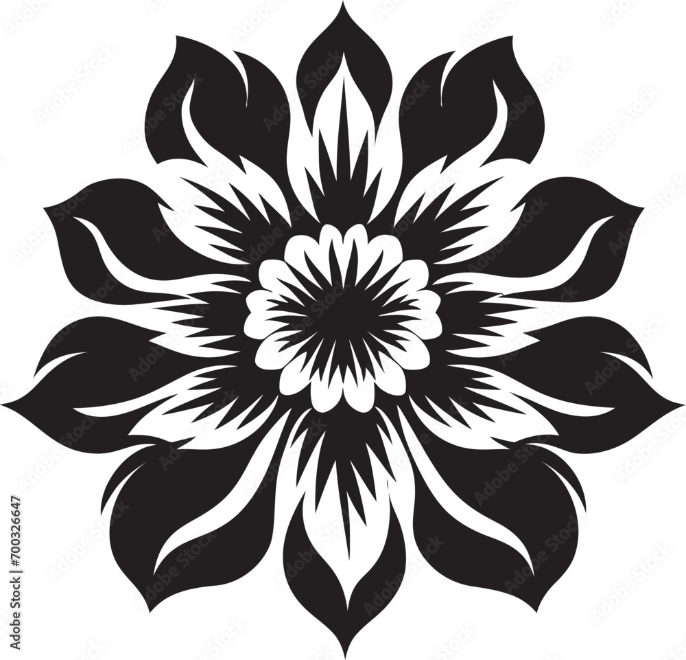 Artistic Floral Chic Vector Monotone Botanical Essence Iconic Emblem Artistic Floral Chic Vector Monotone Botanical Essence Iconic Emblem