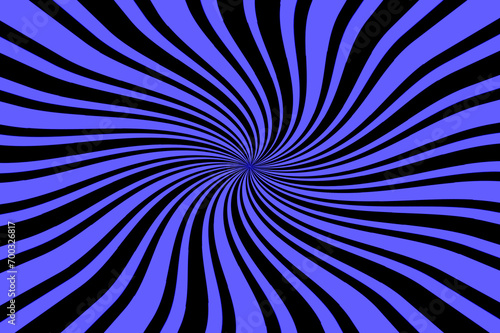 Creative retro purple mixed blue spiral sunburst abstract background