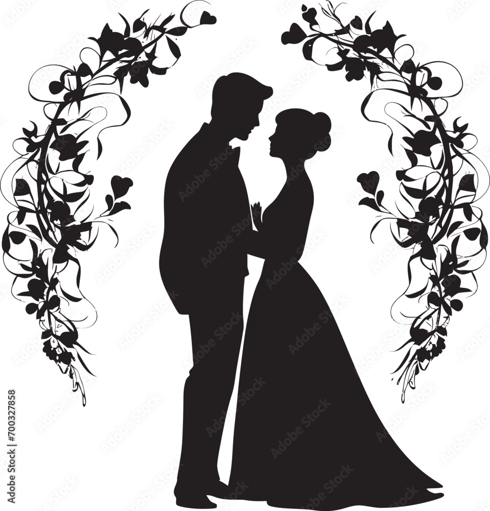 Wedding Roses Stylish Black Icon Chic Floral Romance Iconic Emblem Detail Wedding Roses Stylish Black Icon Chic Floral Romance Iconic Emblem Detail
