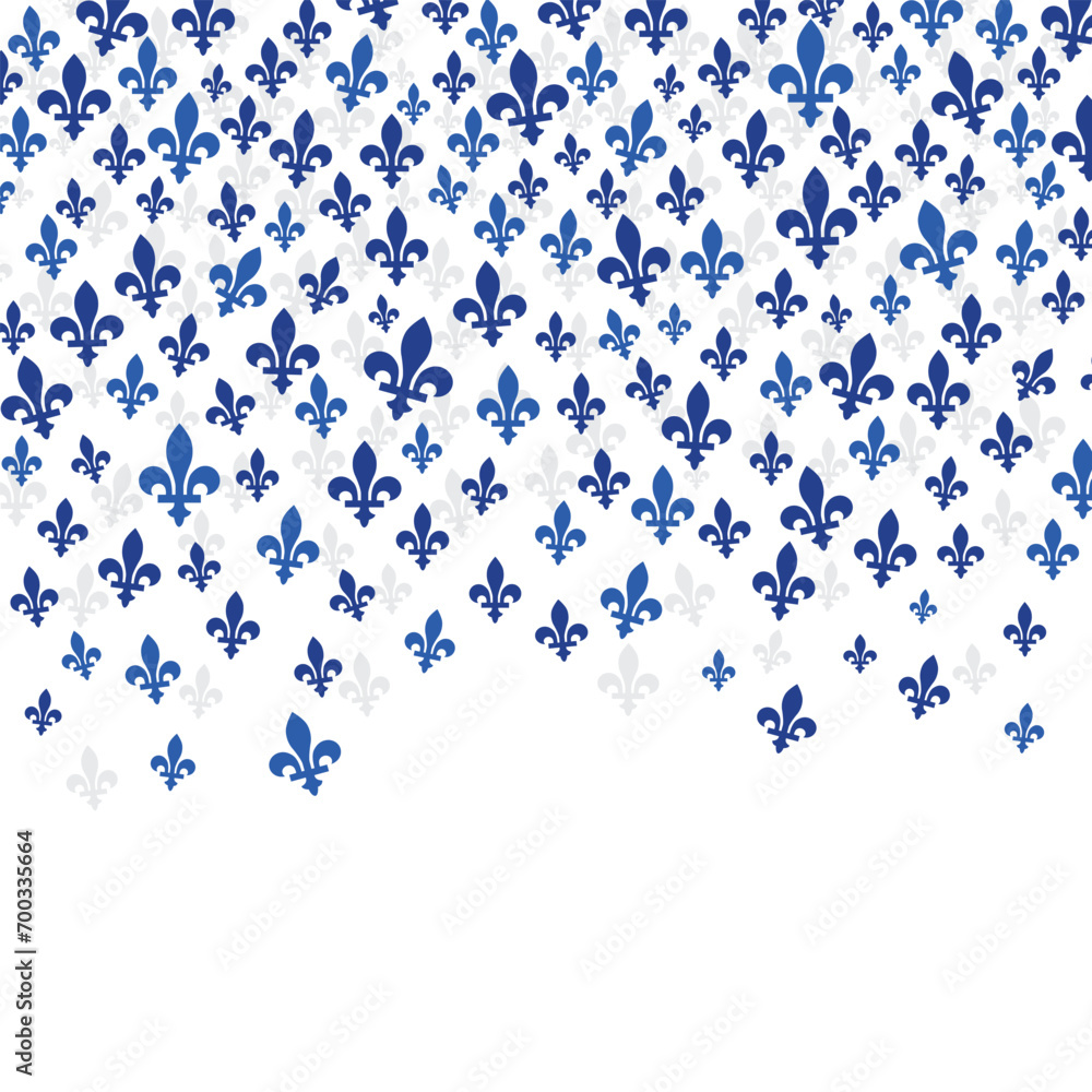 Quebec province of canada fleur de lys emblem Quebec province of canada fleur de lys emblem