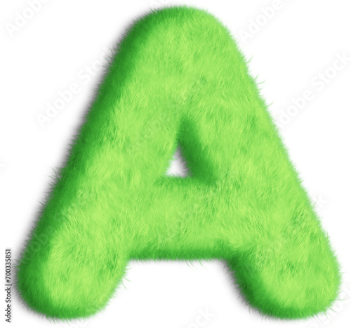 Mint Letter A