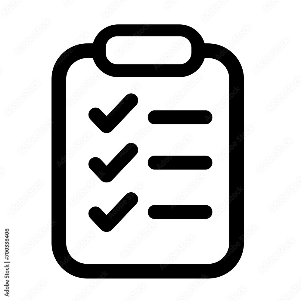 to do list paper page clip art png icon for design - obrazy, fototapety, plakaty 