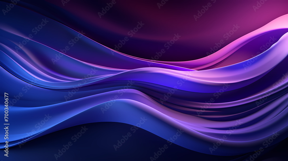 Digital technology blue rhythm wavy line abstract graphic poster web page PPT background with generative Digital technology blue rhythm wavy line abstract graphic poster web page PPT background with generative