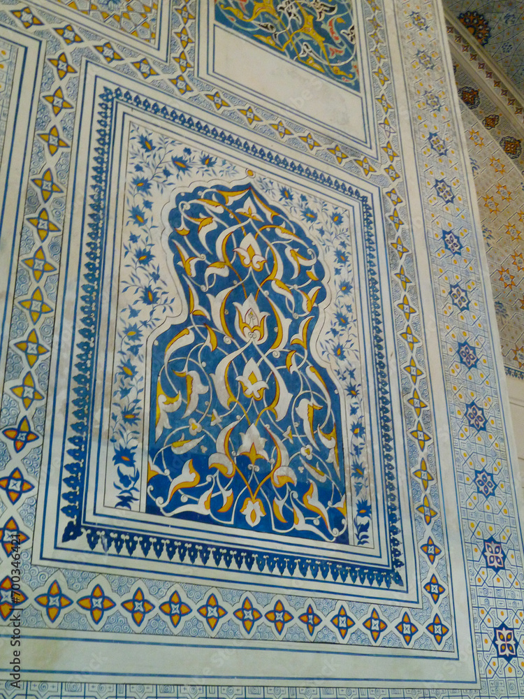 Inside Kuk Gumbaz Mosque