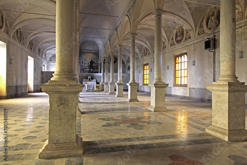 biblioteca del complesso monumentale di Santa Croce a Bosco Marengo (Alessandria) photo