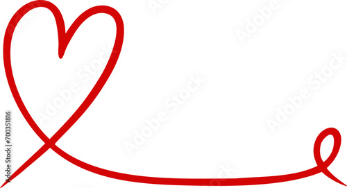 Heart outline sketch logo vector illustration. Cute Love Heart symbol hand drawing stylized design element