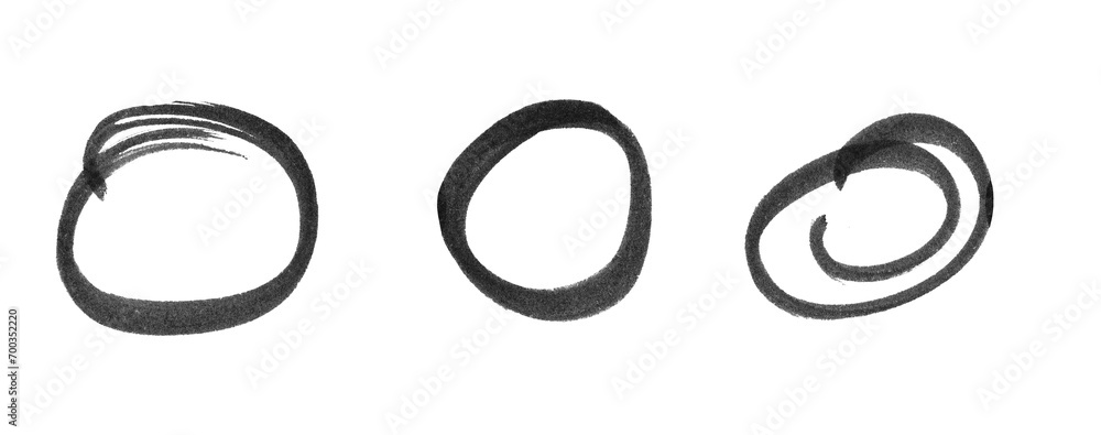 black marker circles, set of Isolated hand drawn doodle elements in png for highlighting text and images, for create a retro vintage style black marker circles, set of Isolated hand drawn doodle elements in png for highlighting text and images, for create a retro vintage style