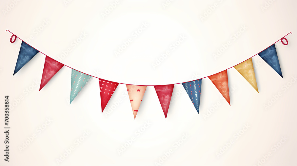 Obraz premium Birthday party background, holiday party background, blank background